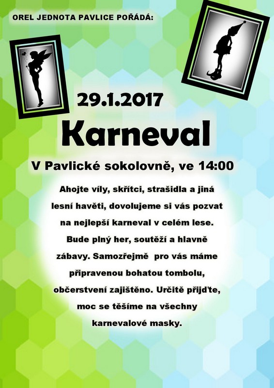 Pozvánka na Pohádkový karneval