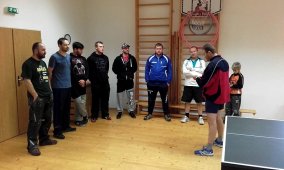 Turnaj ve stolním tenise (čtyřhra) 12.12.2015