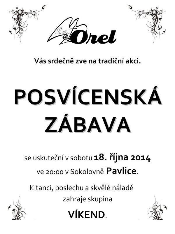 Posvícenská zábava