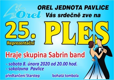 Pozvánka - Orelský ples